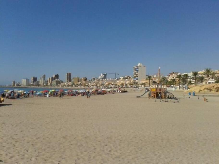 Las Lanzas Studio Apartment Playa Muchavista El Campello Eksteriør billede